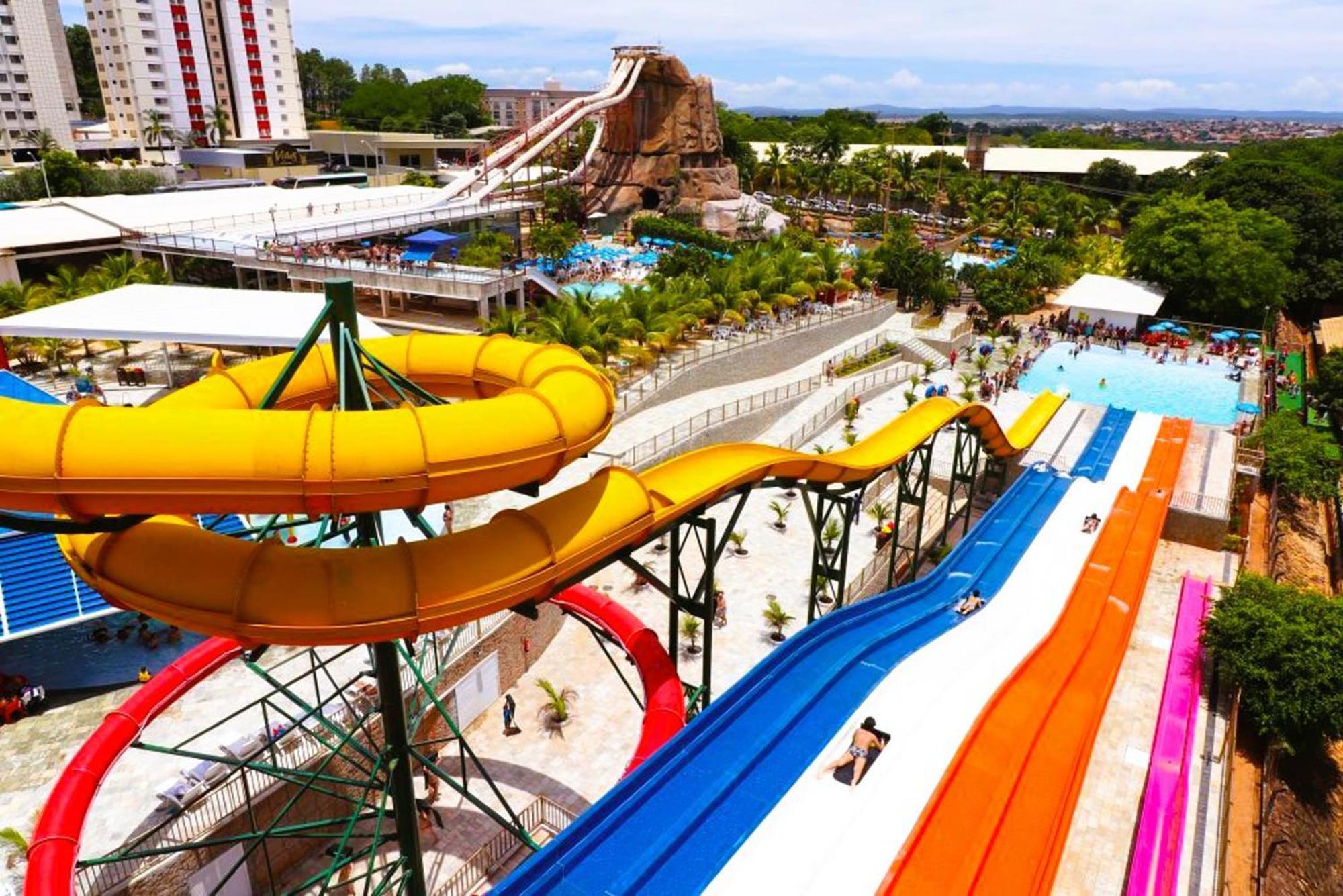 Piazza Diroma - Cortesia Park Diroma, Splash E Slide Калдас-Новас Экстерьер фото