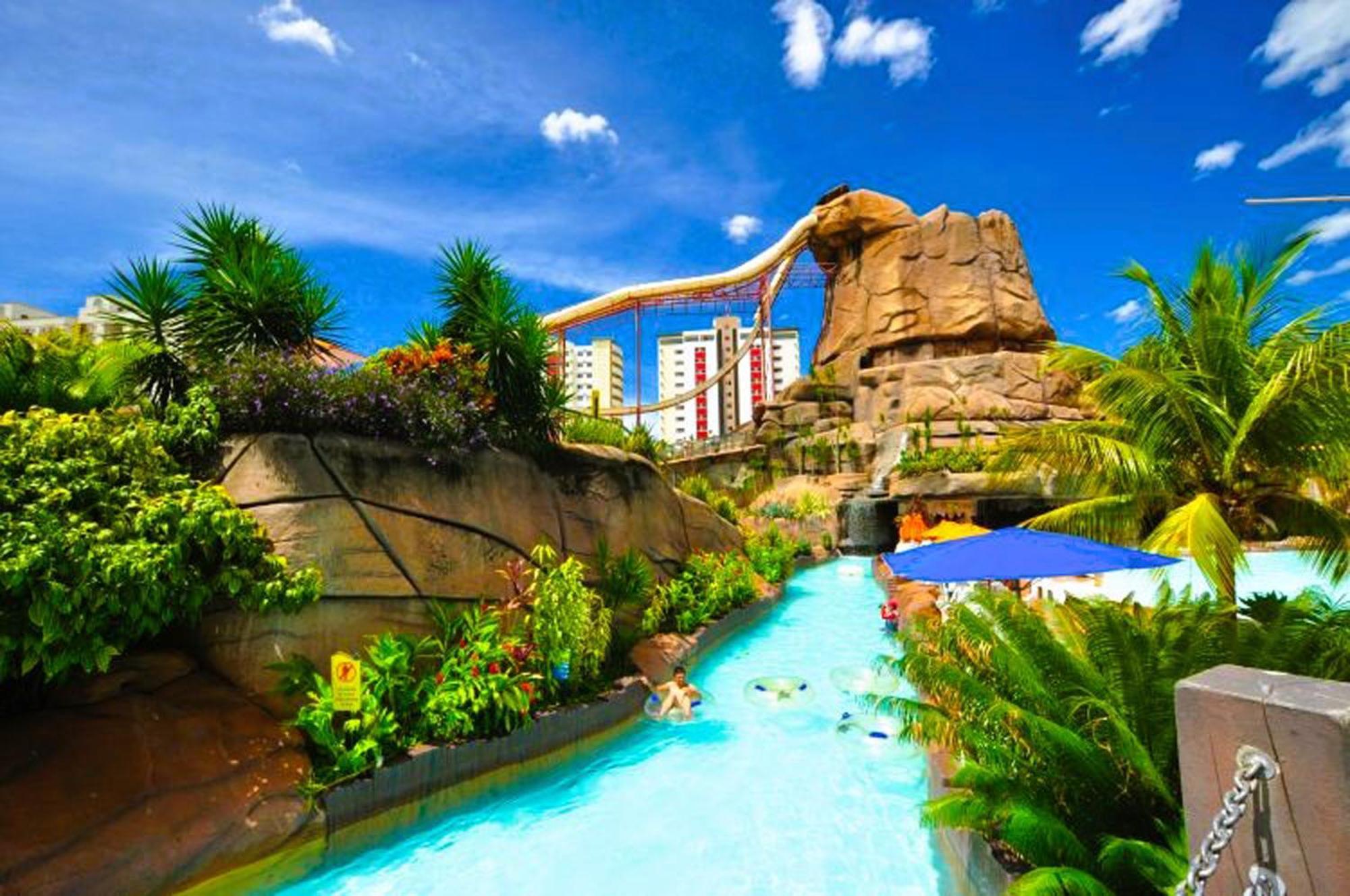 Piazza Diroma - Cortesia Park Diroma, Splash E Slide Калдас-Новас Экстерьер фото
