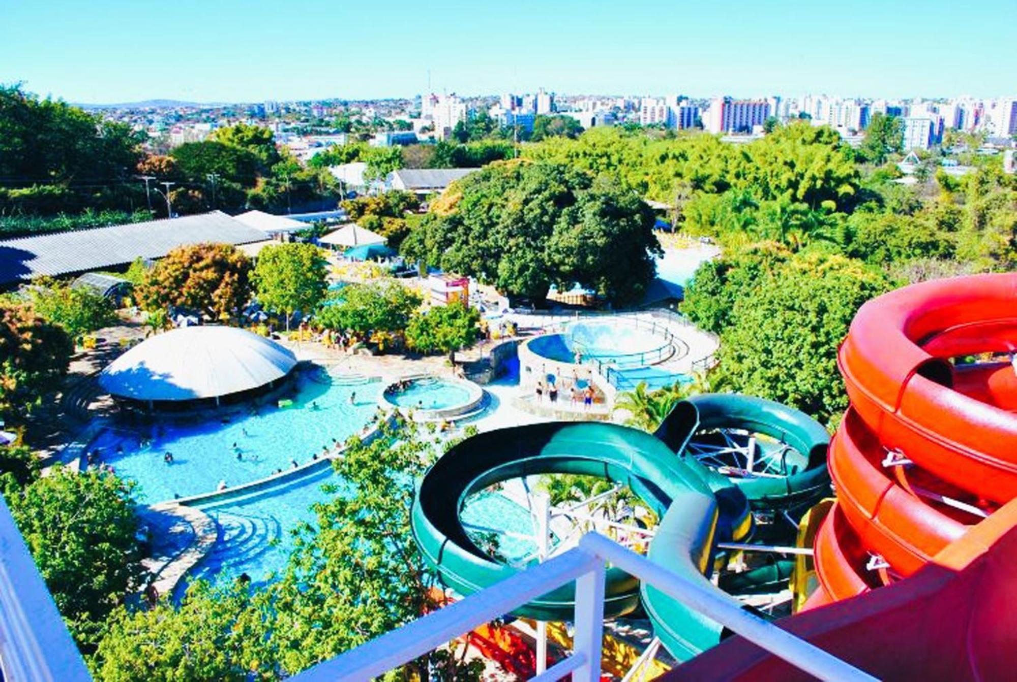 Piazza Diroma - Cortesia Park Diroma, Splash E Slide Калдас-Новас Экстерьер фото