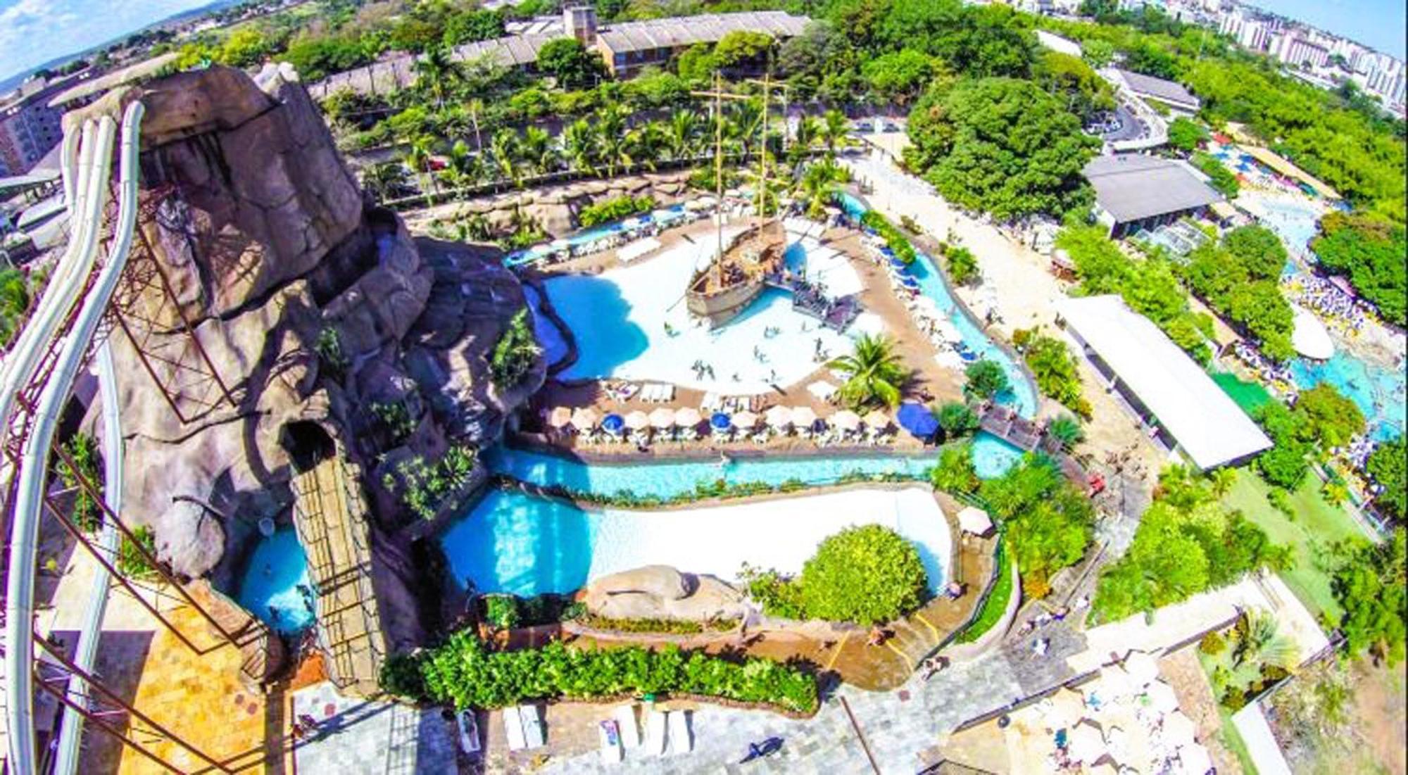 Piazza Diroma - Cortesia Park Diroma, Splash E Slide Калдас-Новас Экстерьер фото